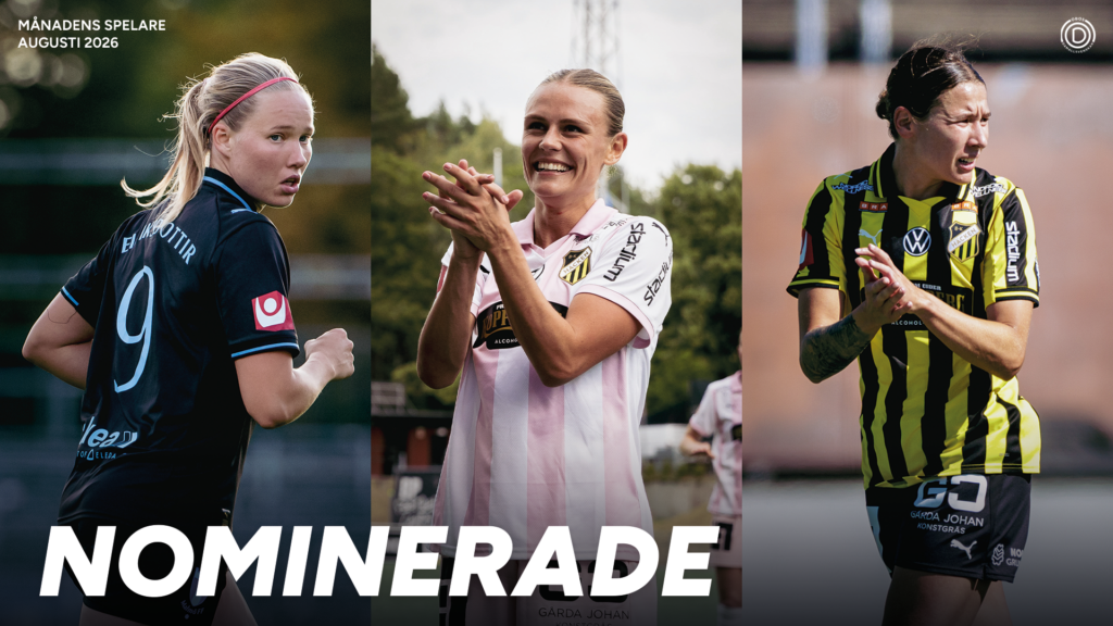 Rösta fram Månadens Spelare i augusti